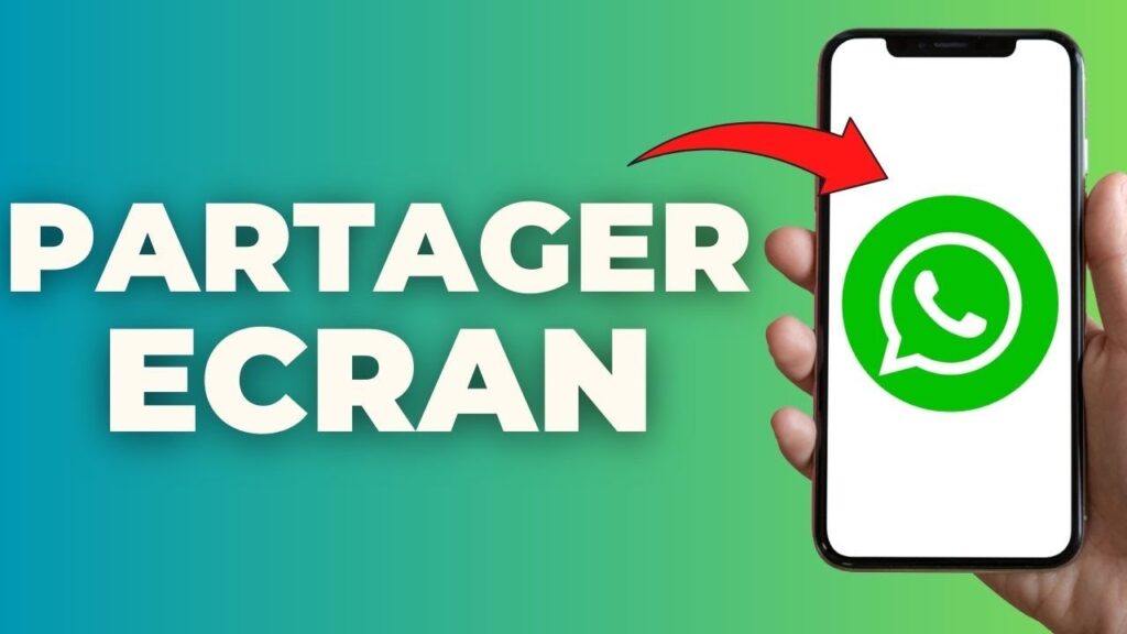 partager un écran WhatsApp